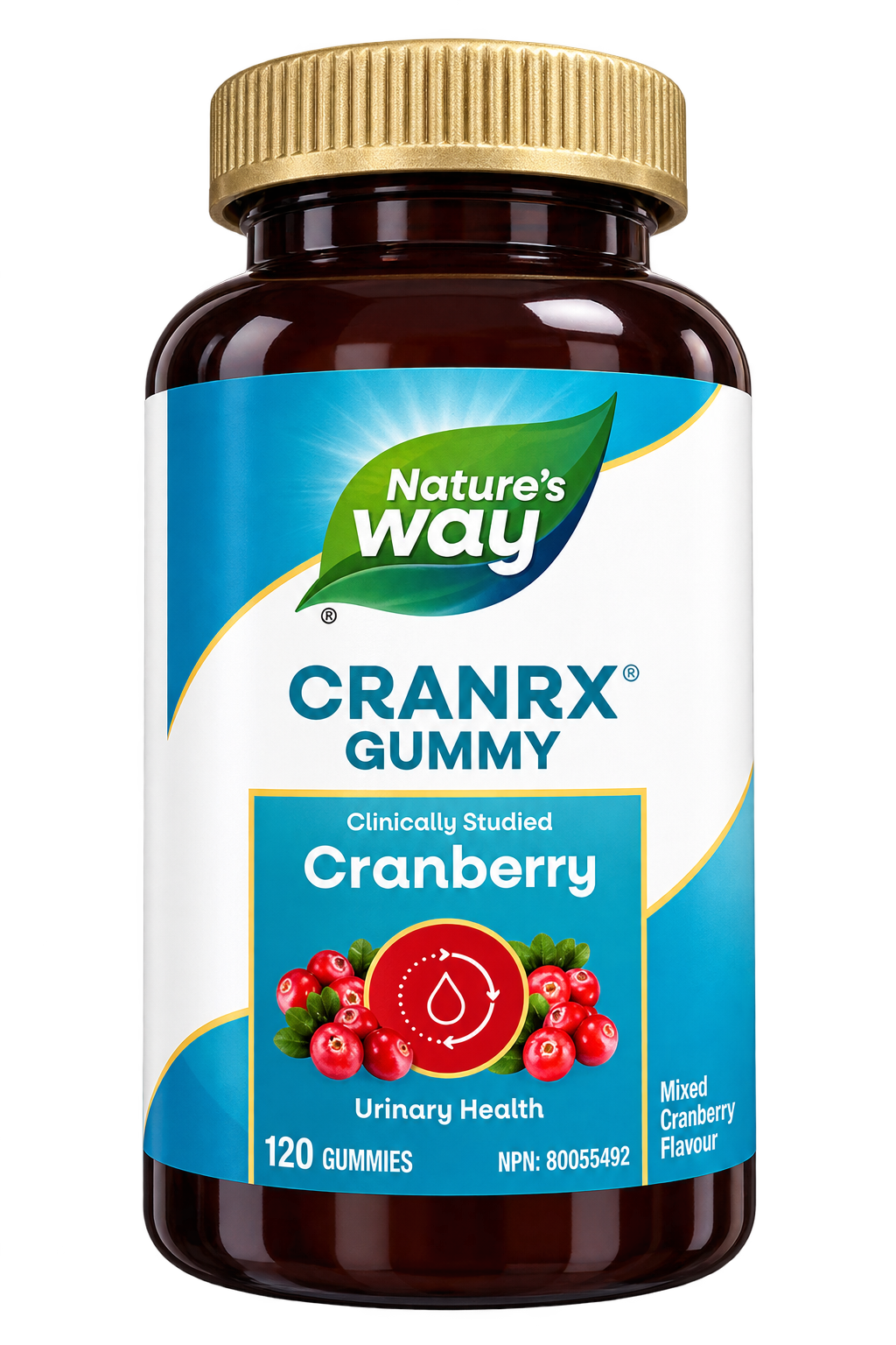 Nature's Way CranRx Cranberry Gummies, 120 gummies